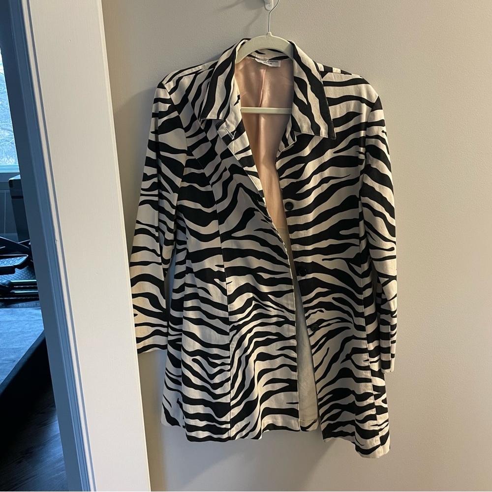 Fun zebra trench